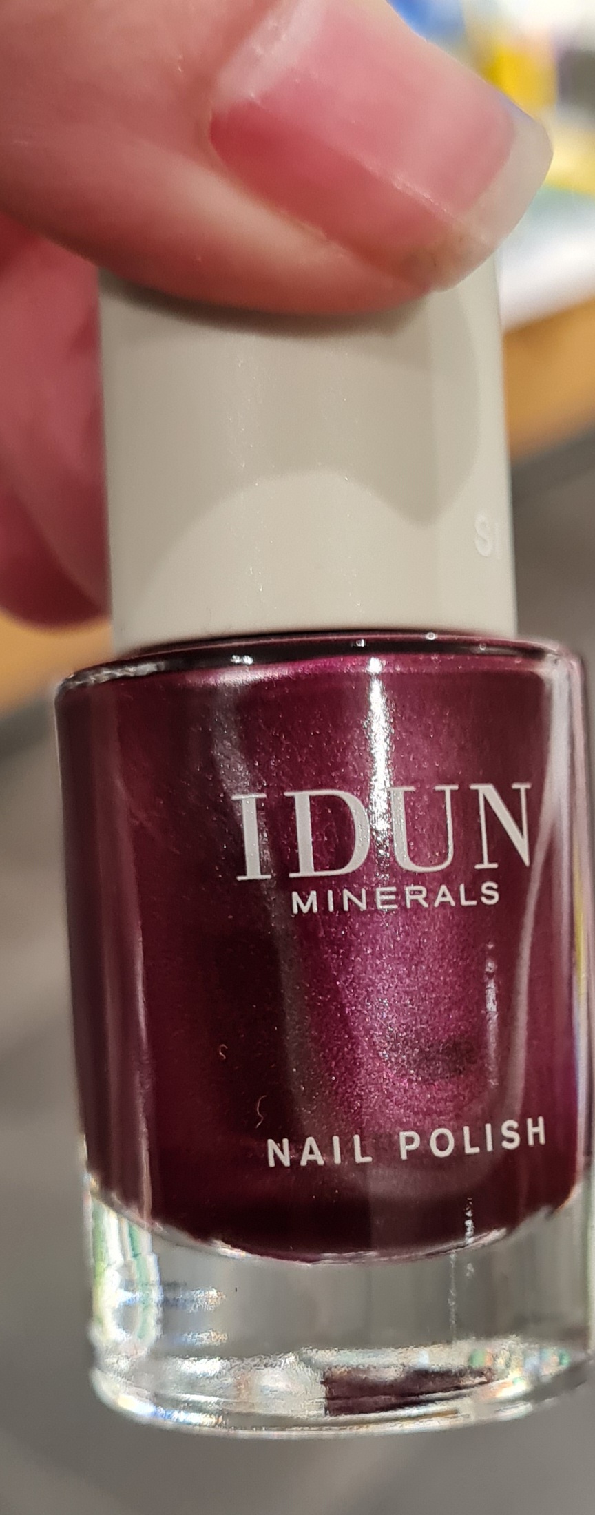 Lila nagellack från Idun även denna är vegansk så klart!