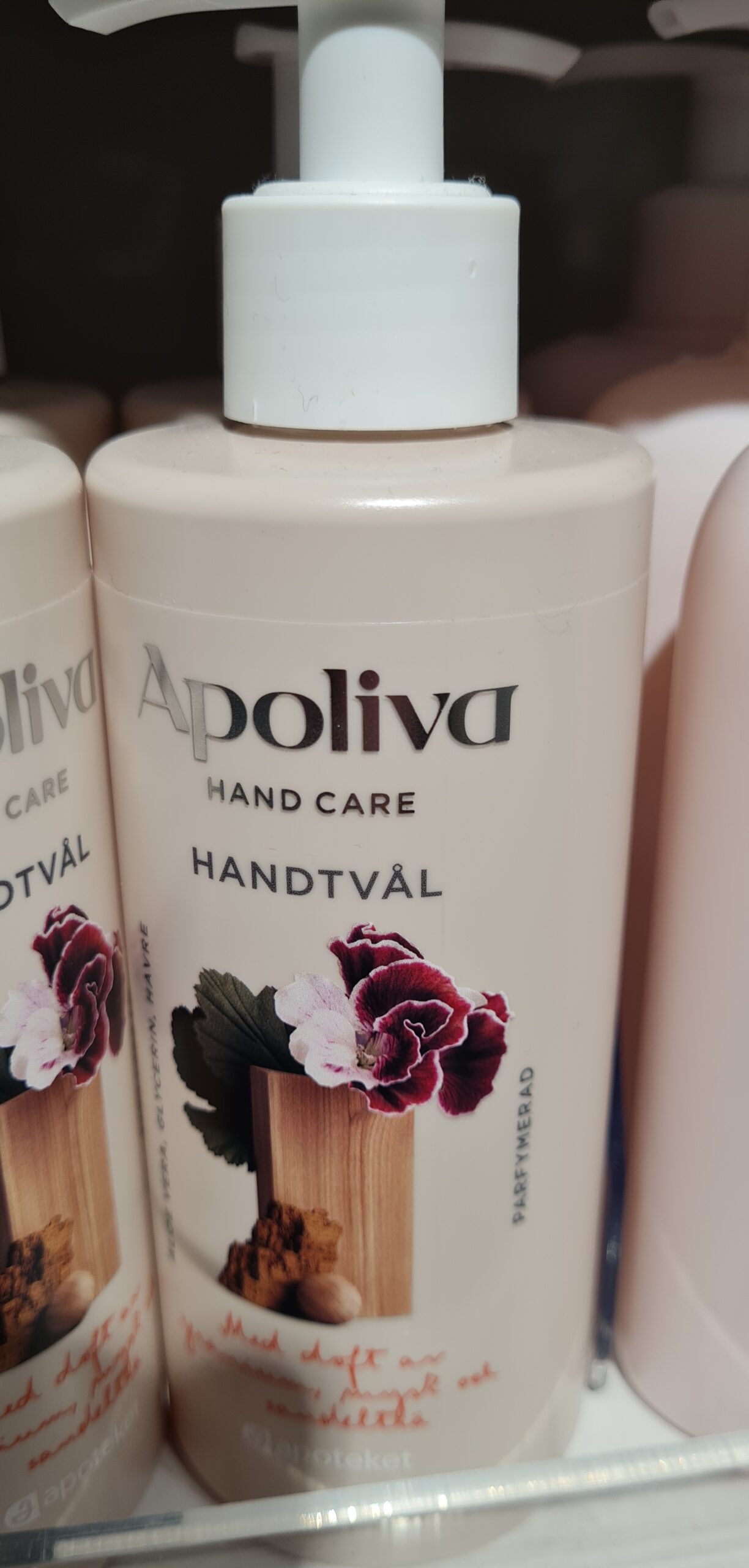 Apoliva handtvål luktar gott och är vegansk