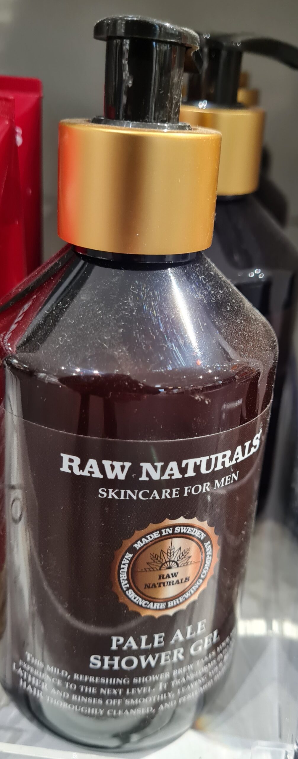 Raw naturals skincare for men vegansk fullt ut!
