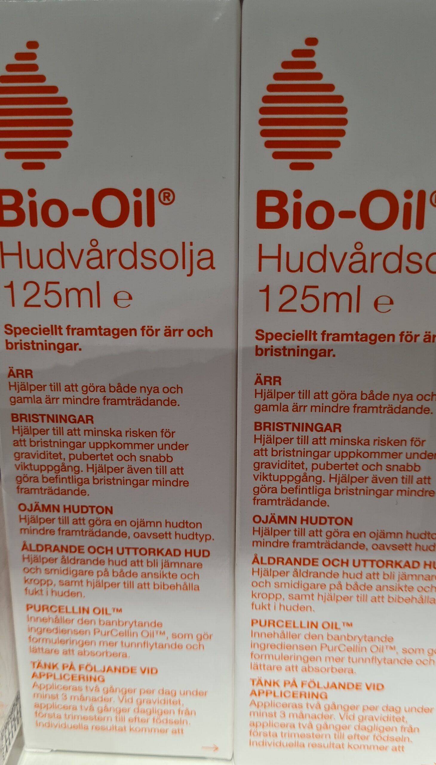 Bio oil hudvårdsolja 125 ml